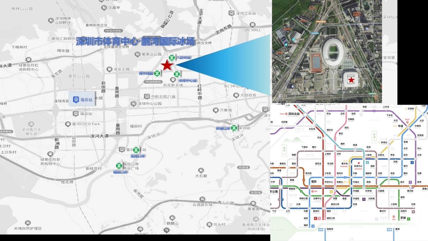路线指引图