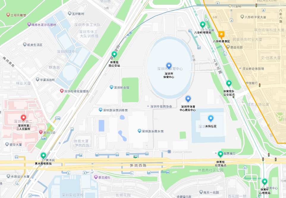 周边配套指引图